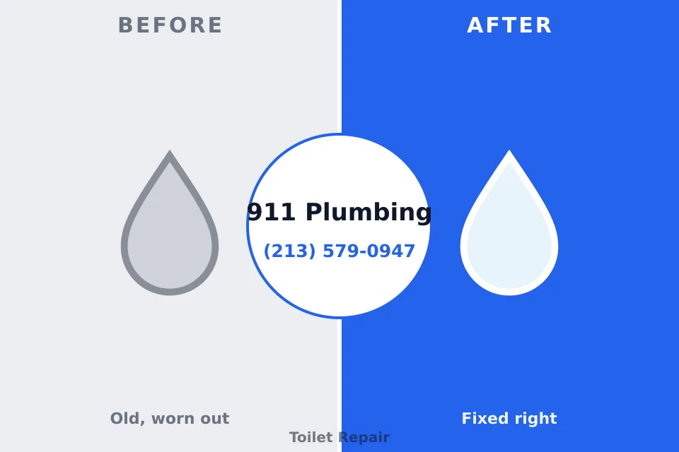 Before and after: plumbing company Manchester, PA